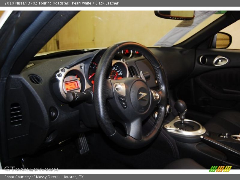 Pearl White / Black Leather 2010 Nissan 370Z Touring Roadster