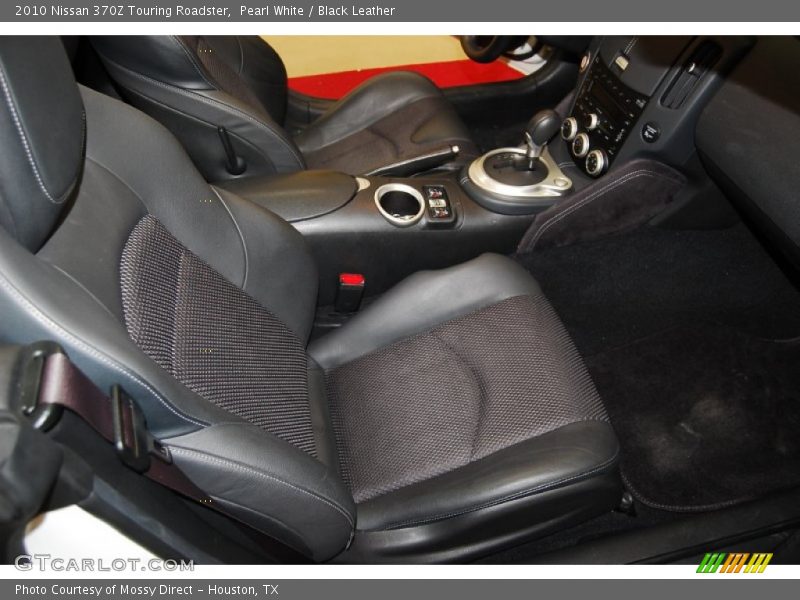 Pearl White / Black Leather 2010 Nissan 370Z Touring Roadster