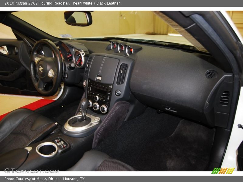 Pearl White / Black Leather 2010 Nissan 370Z Touring Roadster