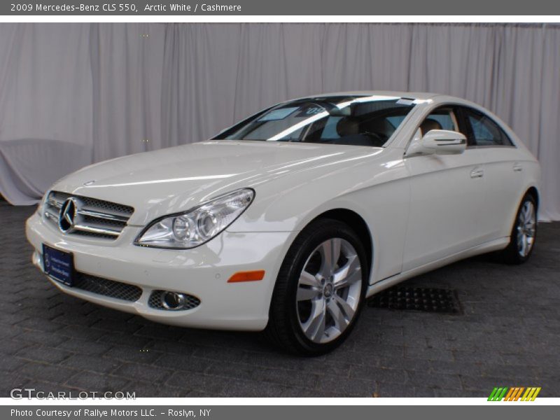 Arctic White / Cashmere 2009 Mercedes-Benz CLS 550