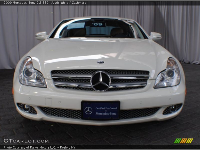 Arctic White / Cashmere 2009 Mercedes-Benz CLS 550