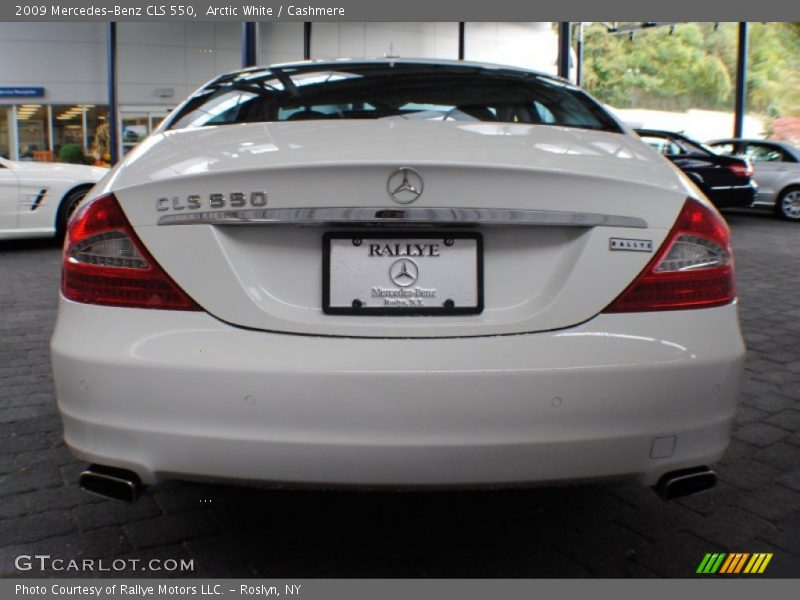 Arctic White / Cashmere 2009 Mercedes-Benz CLS 550