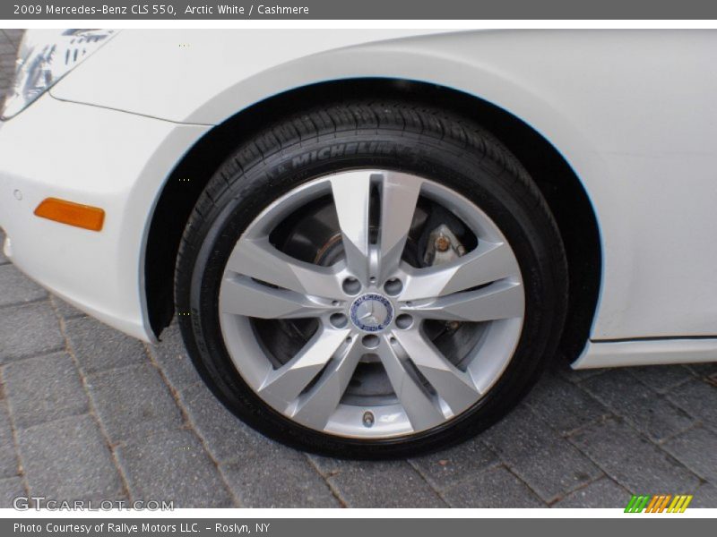 Arctic White / Cashmere 2009 Mercedes-Benz CLS 550