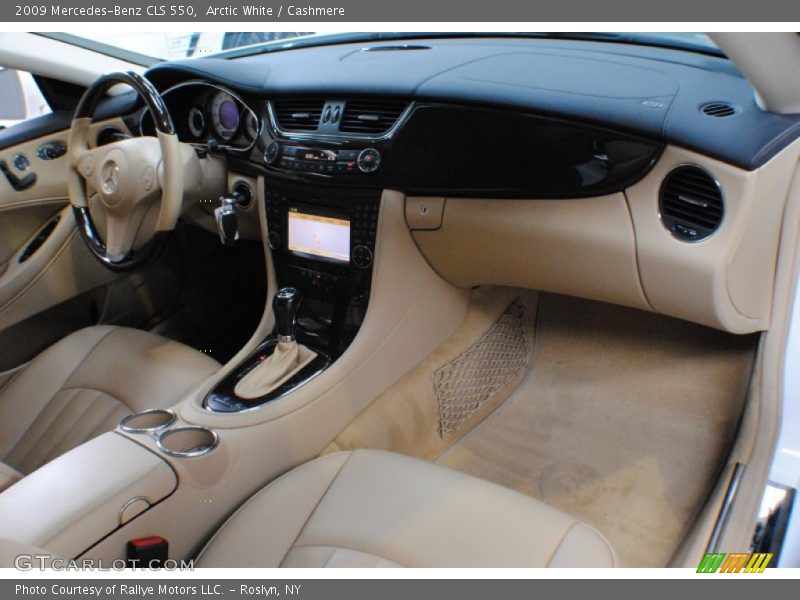Arctic White / Cashmere 2009 Mercedes-Benz CLS 550