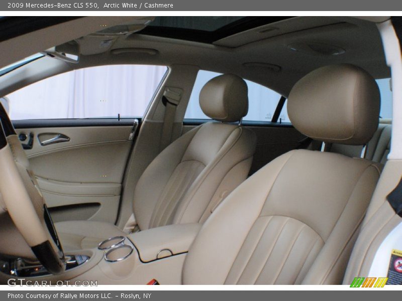 Arctic White / Cashmere 2009 Mercedes-Benz CLS 550