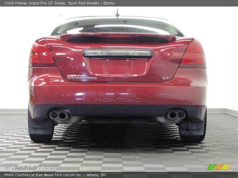 Sport Red Metallic / Ebony 2006 Pontiac Grand Prix GT Sedan