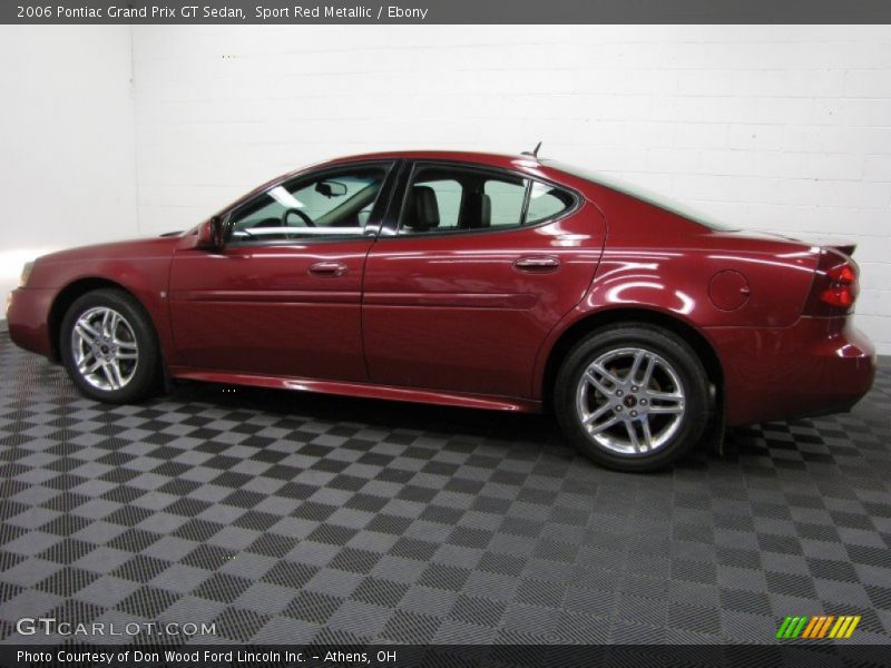 Sport Red Metallic / Ebony 2006 Pontiac Grand Prix GT Sedan