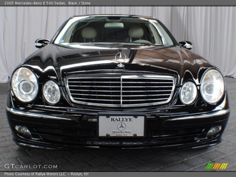 Black / Stone 2005 Mercedes-Benz E 500 Sedan