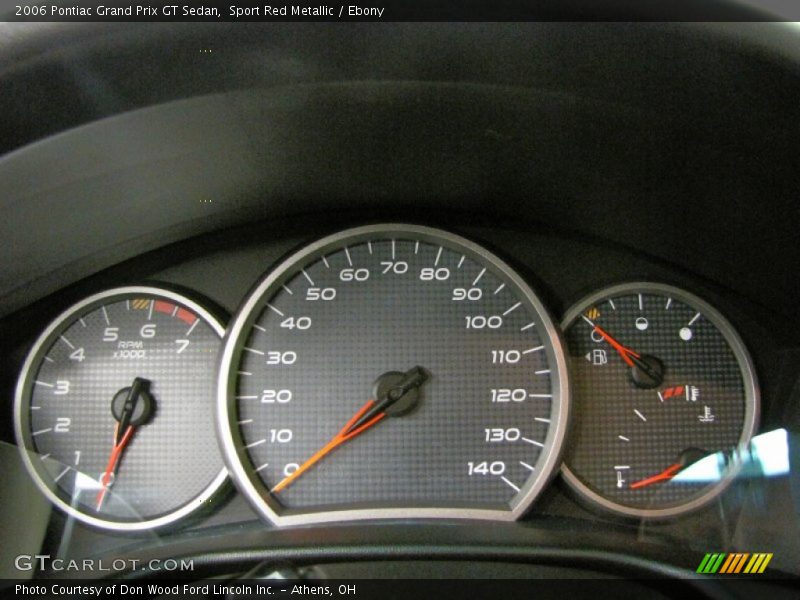 Sport Red Metallic / Ebony 2006 Pontiac Grand Prix GT Sedan
