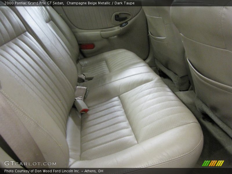 Champagne Beige Metallic / Dark Taupe 2000 Pontiac Grand Prix GT Sedan