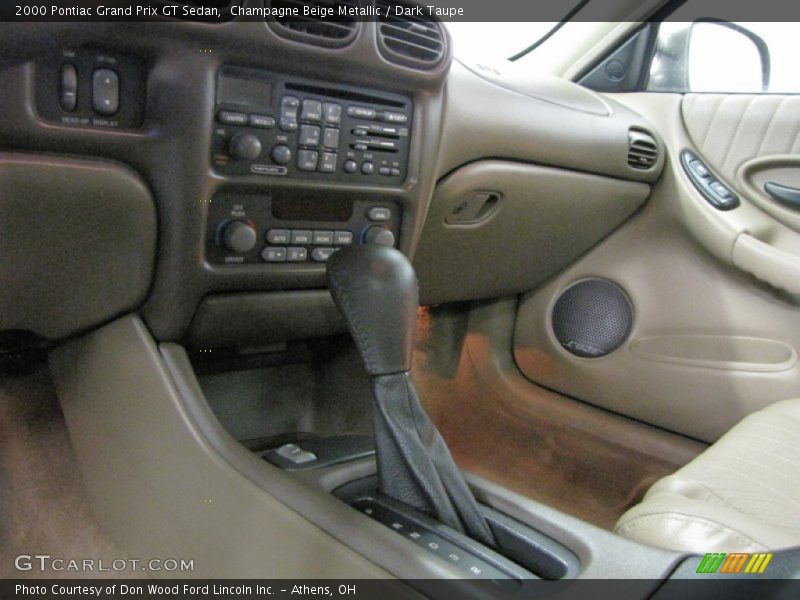 Champagne Beige Metallic / Dark Taupe 2000 Pontiac Grand Prix GT Sedan