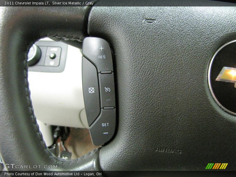 Silver Ice Metallic / Gray 2011 Chevrolet Impala LT