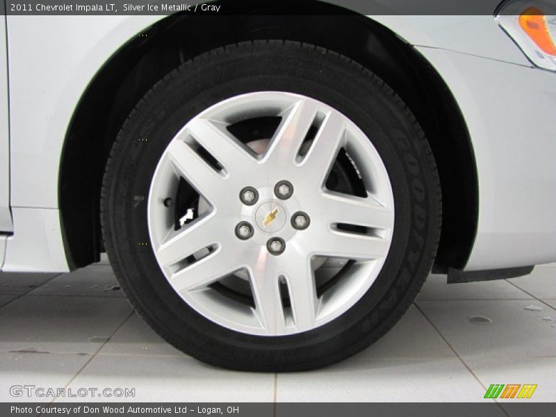 Silver Ice Metallic / Gray 2011 Chevrolet Impala LT