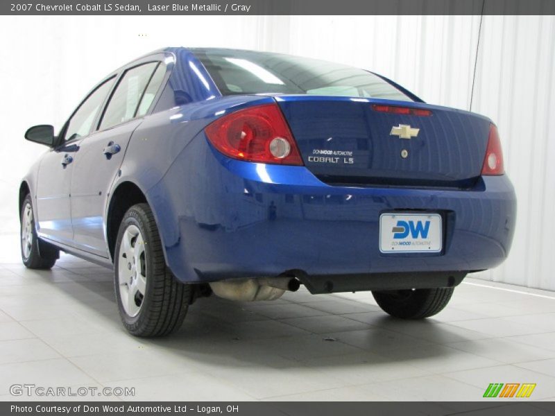 Laser Blue Metallic / Gray 2007 Chevrolet Cobalt LS Sedan