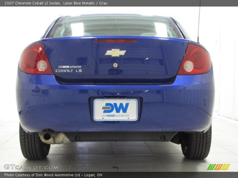 Laser Blue Metallic / Gray 2007 Chevrolet Cobalt LS Sedan