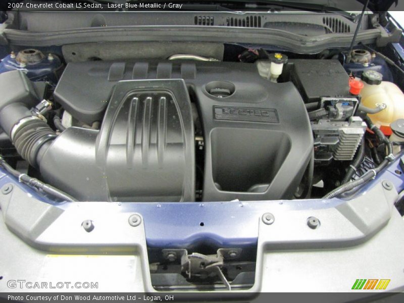 Laser Blue Metallic / Gray 2007 Chevrolet Cobalt LS Sedan