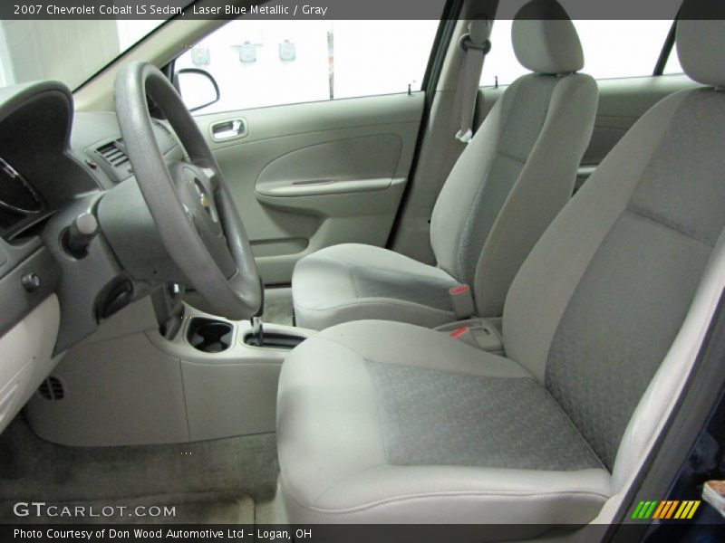 Laser Blue Metallic / Gray 2007 Chevrolet Cobalt LS Sedan