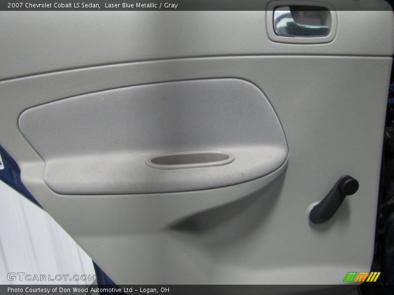 Laser Blue Metallic / Gray 2007 Chevrolet Cobalt LS Sedan
