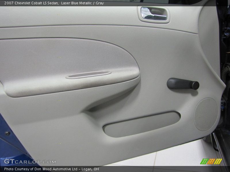 Laser Blue Metallic / Gray 2007 Chevrolet Cobalt LS Sedan