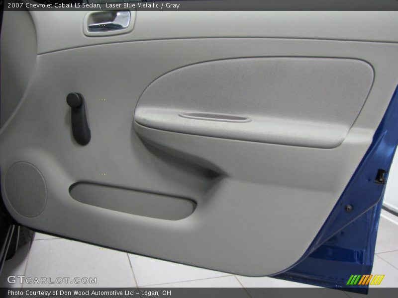 Laser Blue Metallic / Gray 2007 Chevrolet Cobalt LS Sedan