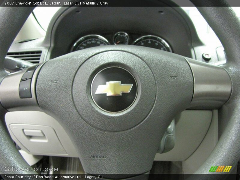 Laser Blue Metallic / Gray 2007 Chevrolet Cobalt LS Sedan