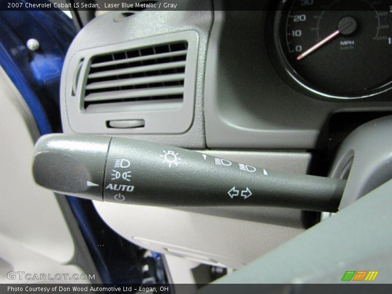 Laser Blue Metallic / Gray 2007 Chevrolet Cobalt LS Sedan