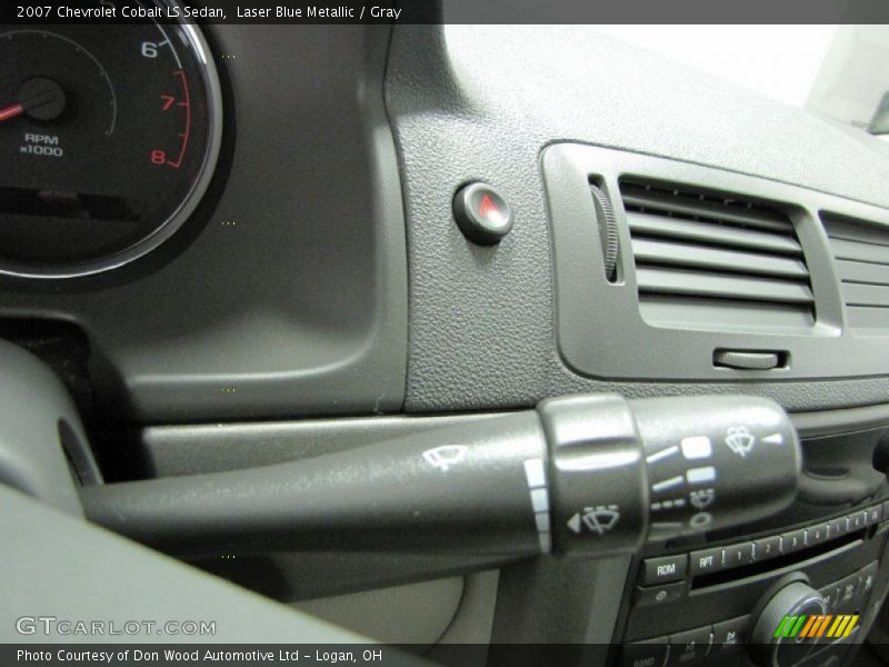 Laser Blue Metallic / Gray 2007 Chevrolet Cobalt LS Sedan