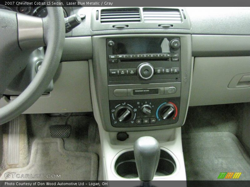 Laser Blue Metallic / Gray 2007 Chevrolet Cobalt LS Sedan