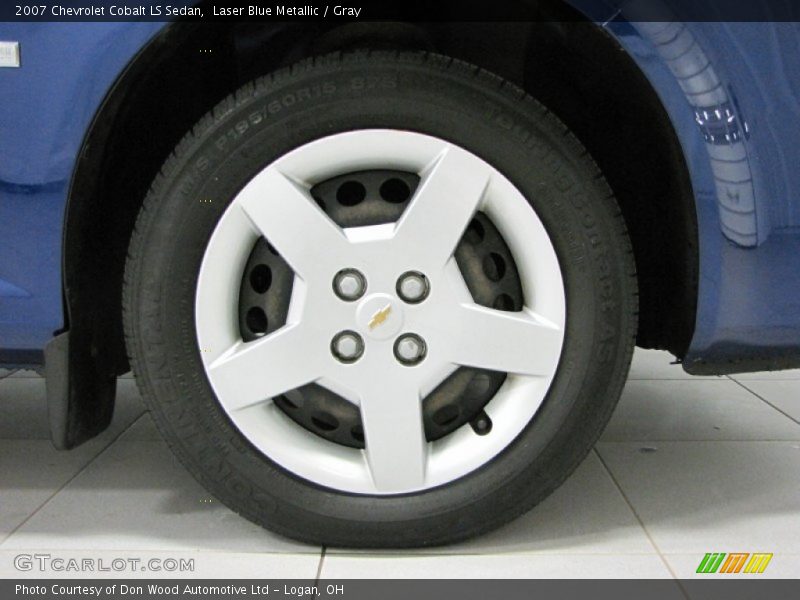 Laser Blue Metallic / Gray 2007 Chevrolet Cobalt LS Sedan
