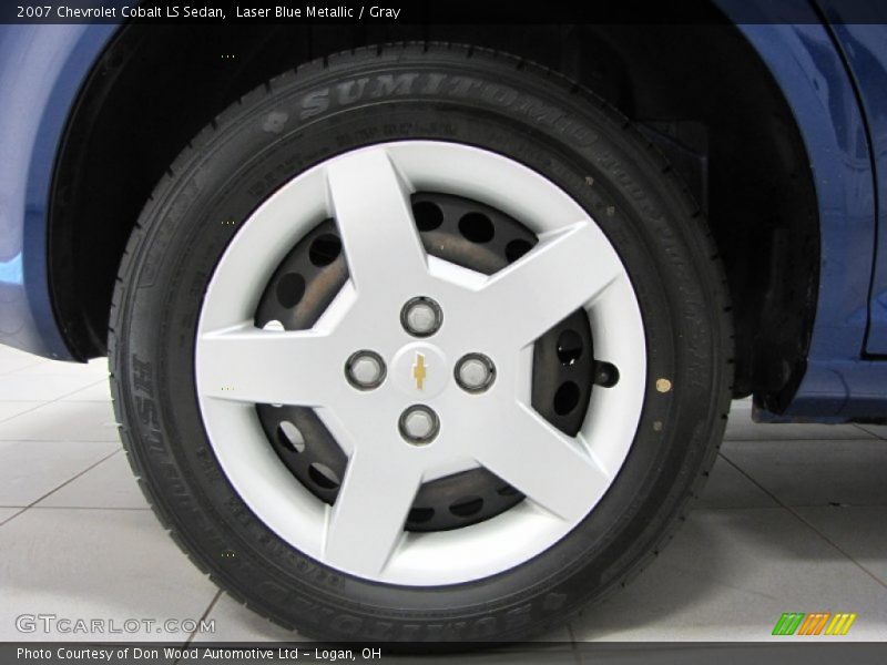Laser Blue Metallic / Gray 2007 Chevrolet Cobalt LS Sedan