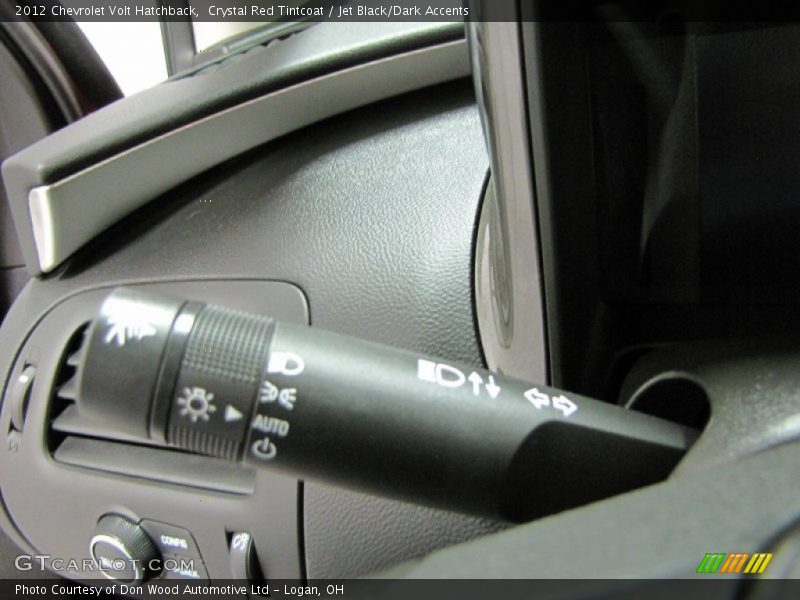 Controls of 2012 Volt Hatchback