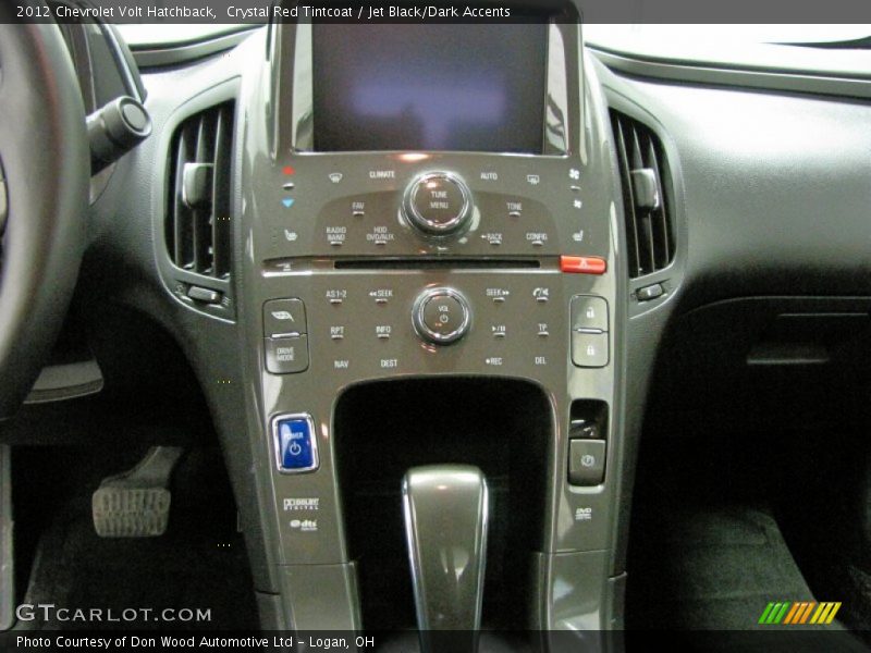 Controls of 2012 Volt Hatchback