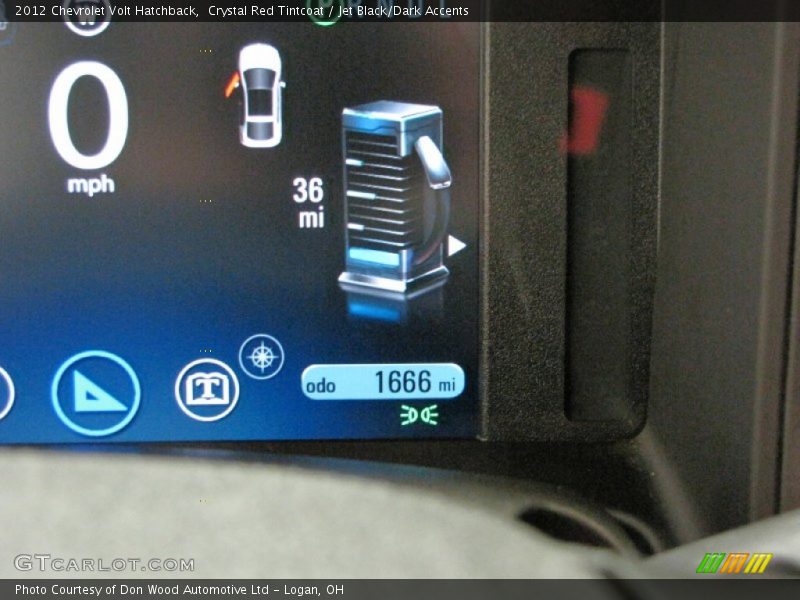  2012 Volt Hatchback Hatchback Gauges
