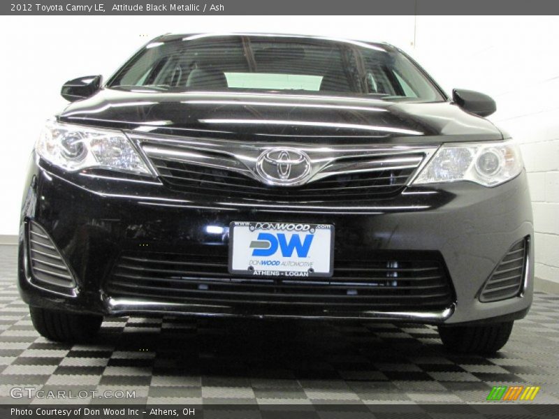 Attitude Black Metallic / Ash 2012 Toyota Camry LE