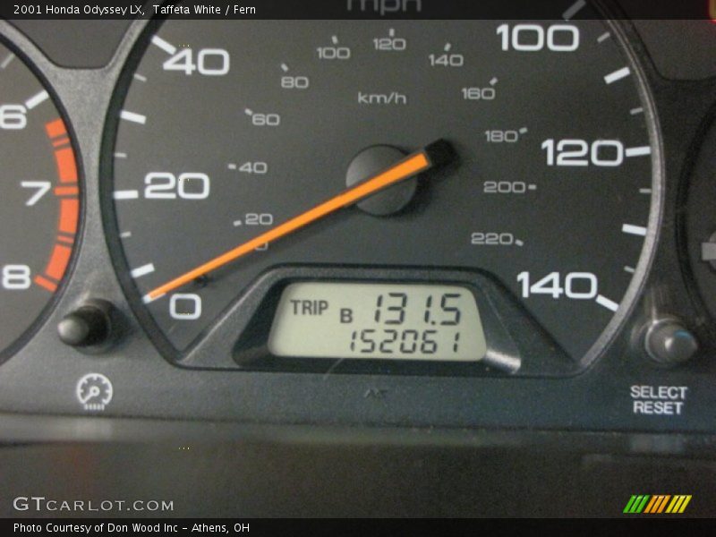 Taffeta White / Fern 2001 Honda Odyssey LX