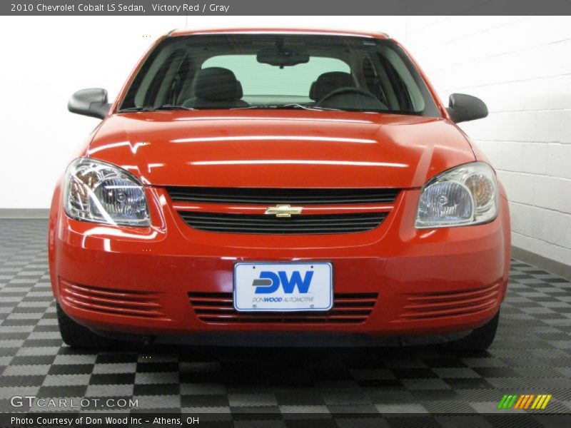 Victory Red / Gray 2010 Chevrolet Cobalt LS Sedan