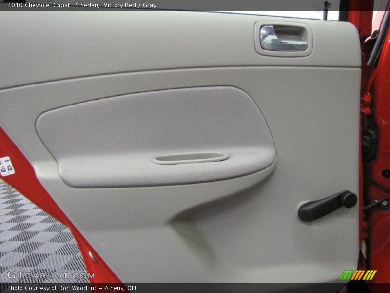 Victory Red / Gray 2010 Chevrolet Cobalt LS Sedan