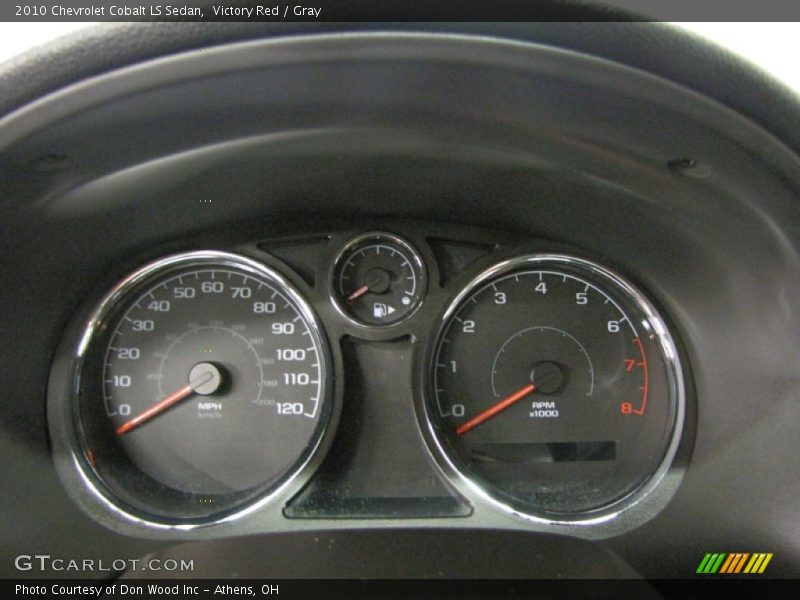 Victory Red / Gray 2010 Chevrolet Cobalt LS Sedan