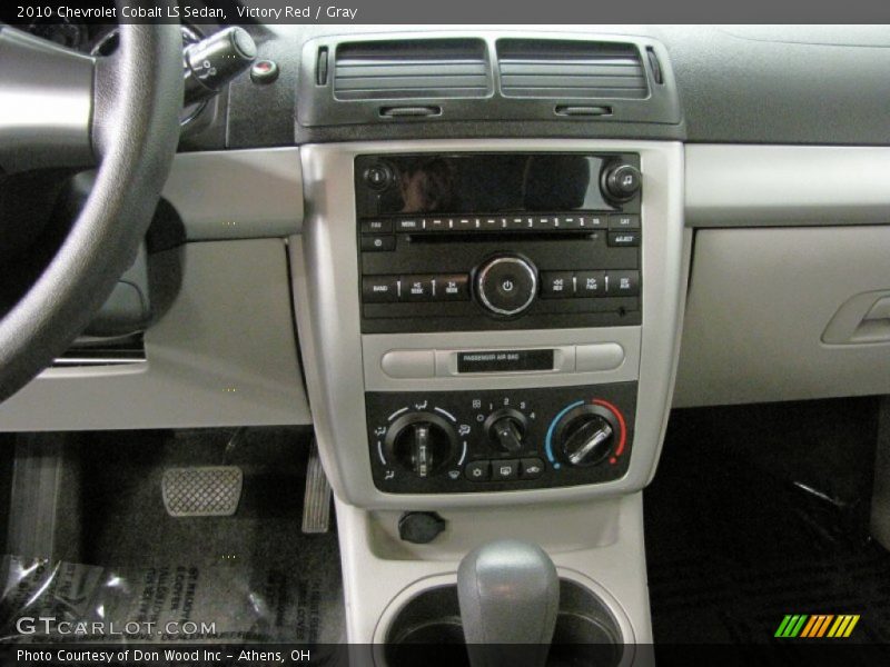 Victory Red / Gray 2010 Chevrolet Cobalt LS Sedan