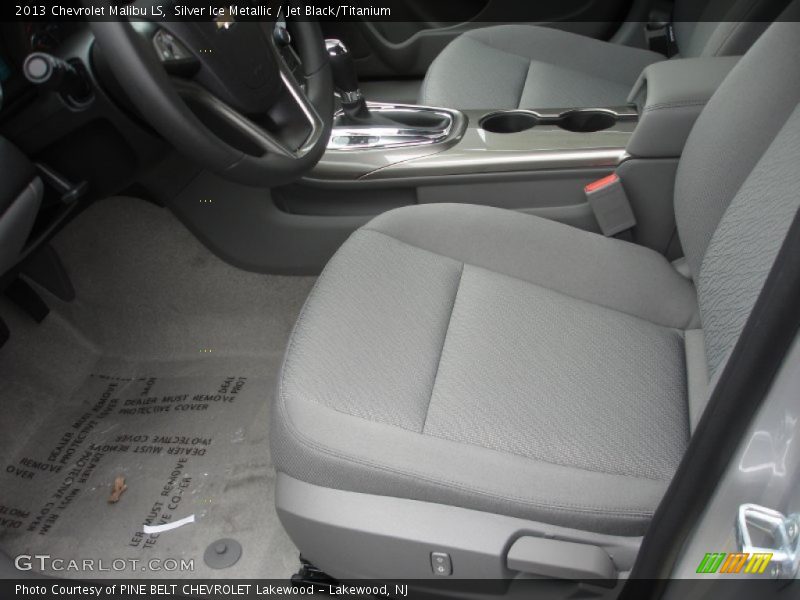 Silver Ice Metallic / Jet Black/Titanium 2013 Chevrolet Malibu LS