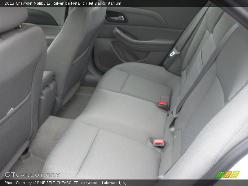 Silver Ice Metallic / Jet Black/Titanium 2013 Chevrolet Malibu LS