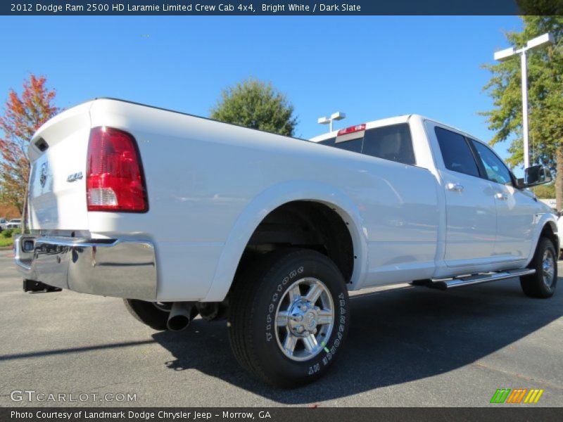 Bright White / Dark Slate 2012 Dodge Ram 2500 HD Laramie Limited Crew Cab 4x4