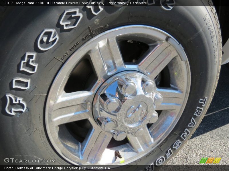 Bright White / Dark Slate 2012 Dodge Ram 2500 HD Laramie Limited Crew Cab 4x4