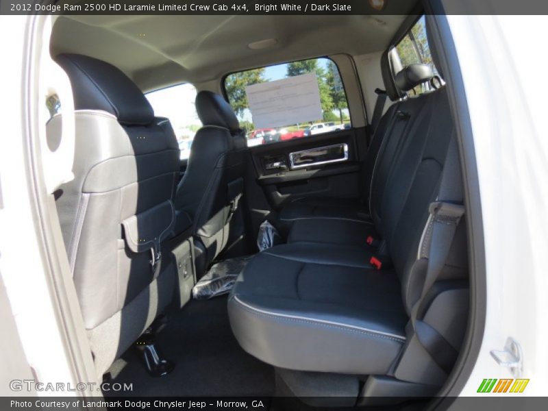 Bright White / Dark Slate 2012 Dodge Ram 2500 HD Laramie Limited Crew Cab 4x4