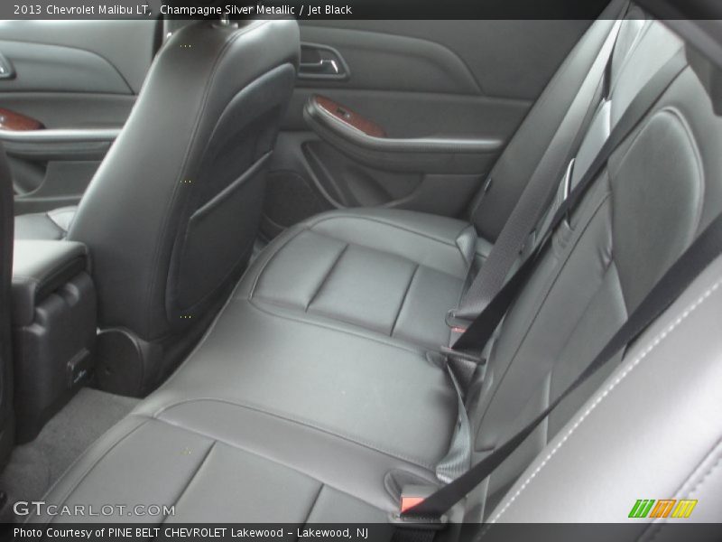 Champagne Silver Metallic / Jet Black 2013 Chevrolet Malibu LT