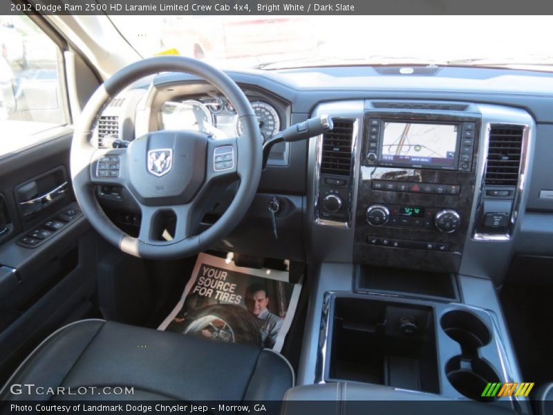 Dashboard of 2012 Ram 2500 HD Laramie Limited Crew Cab 4x4