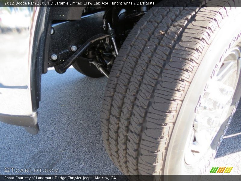 Bright White / Dark Slate 2012 Dodge Ram 2500 HD Laramie Limited Crew Cab 4x4