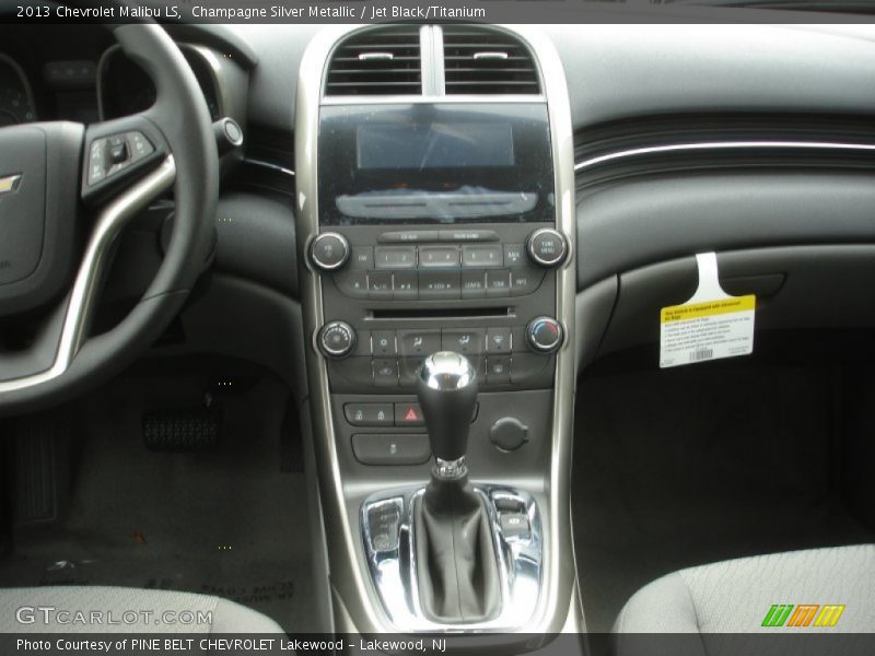 Champagne Silver Metallic / Jet Black/Titanium 2013 Chevrolet Malibu LS