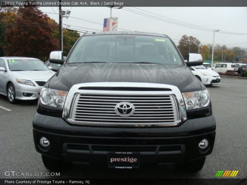 Black / Sand Beige 2012 Toyota Tundra Limited Double Cab 4x4