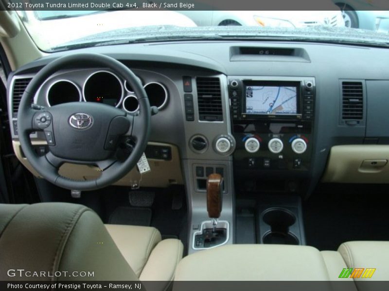 Dashboard of 2012 Tundra Limited Double Cab 4x4